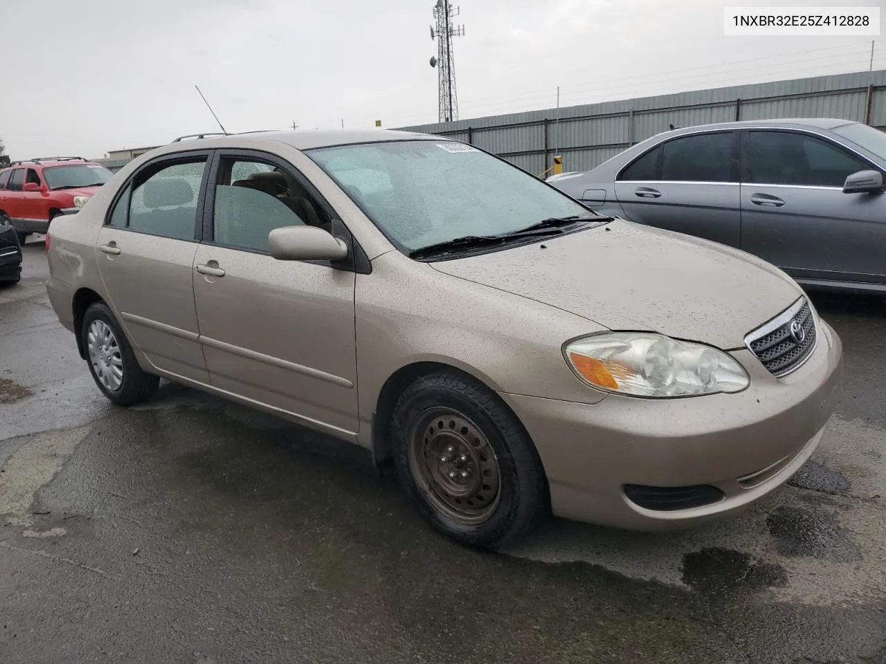 2005 Toyota Corolla Ce VIN: 1NXBR32E25Z412828 Lot: 80333134