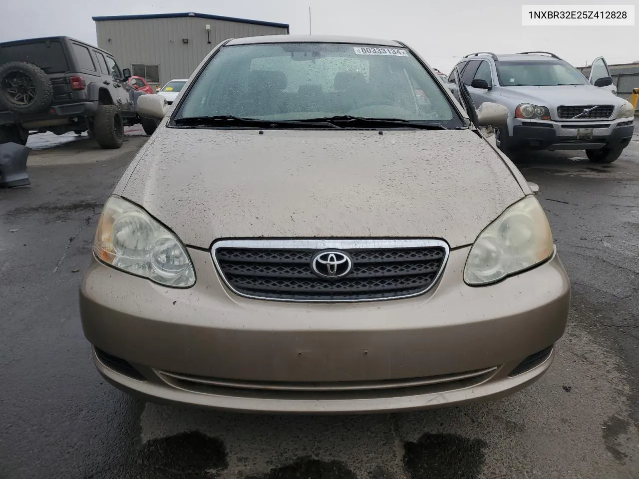 2005 Toyota Corolla Ce VIN: 1NXBR32E25Z412828 Lot: 80333134