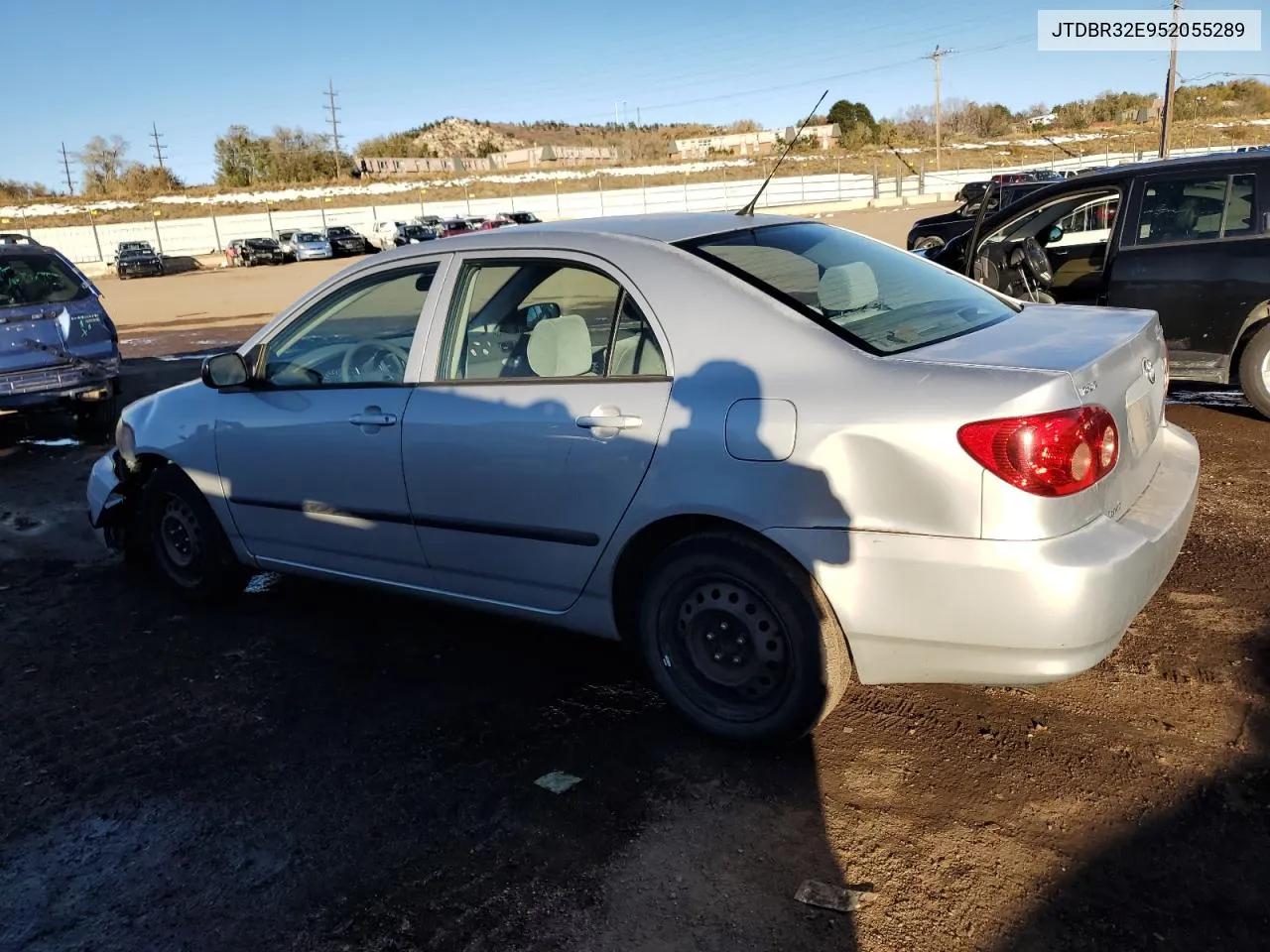 2005 Toyota Corolla Ce VIN: JTDBR32E952055289 Lot: 80500644