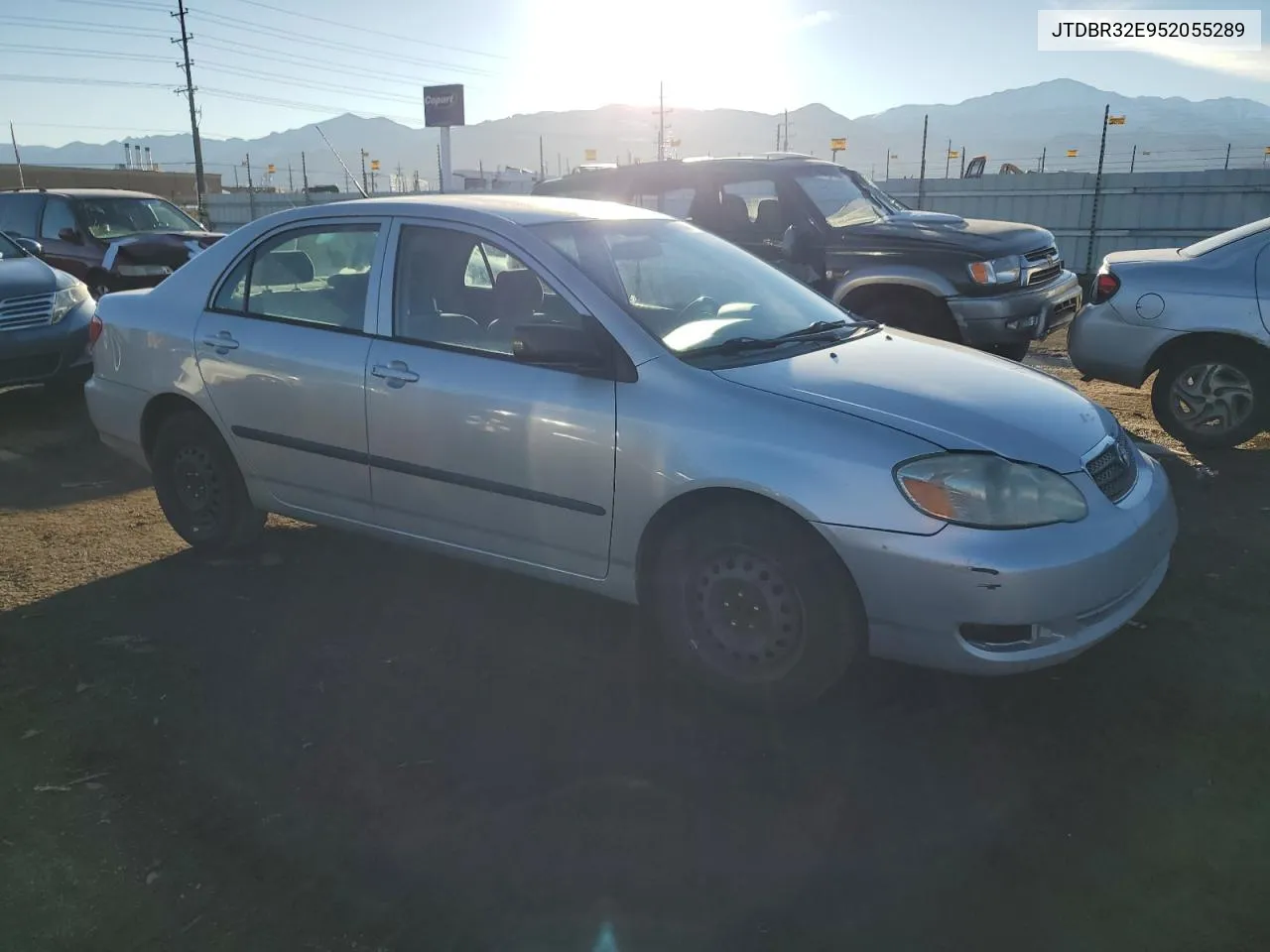 2005 Toyota Corolla Ce VIN: JTDBR32E952055289 Lot: 80500644