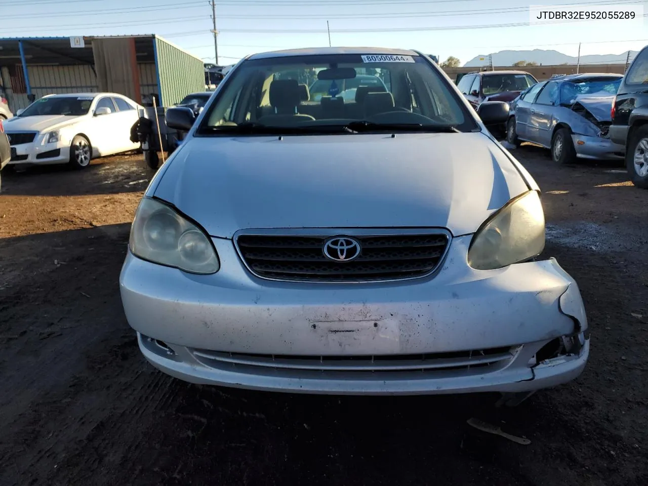 2005 Toyota Corolla Ce VIN: JTDBR32E952055289 Lot: 80500644