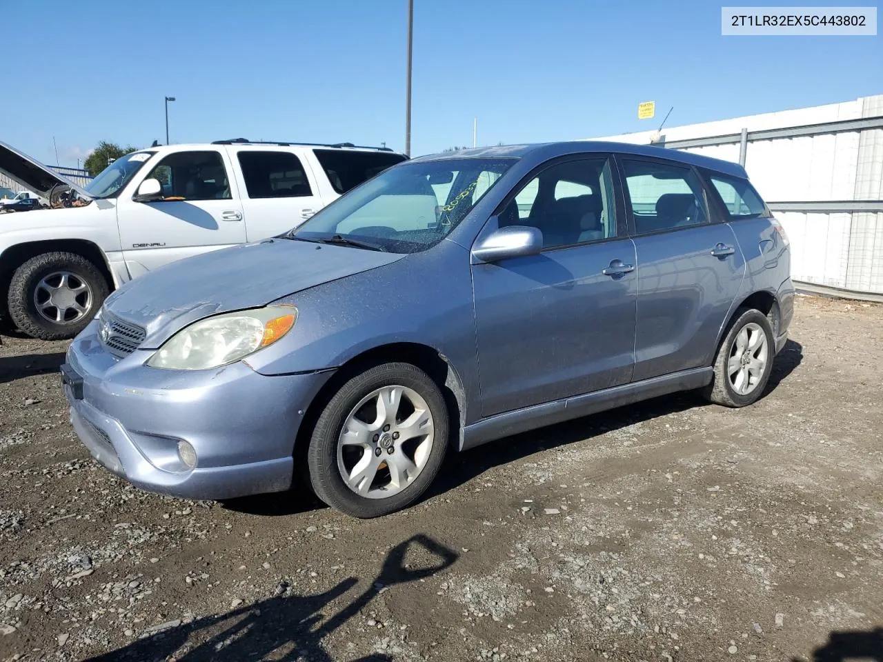 2005 Toyota Corolla Matrix Base VIN: 2T1LR32EX5C443802 Lot: 80503714