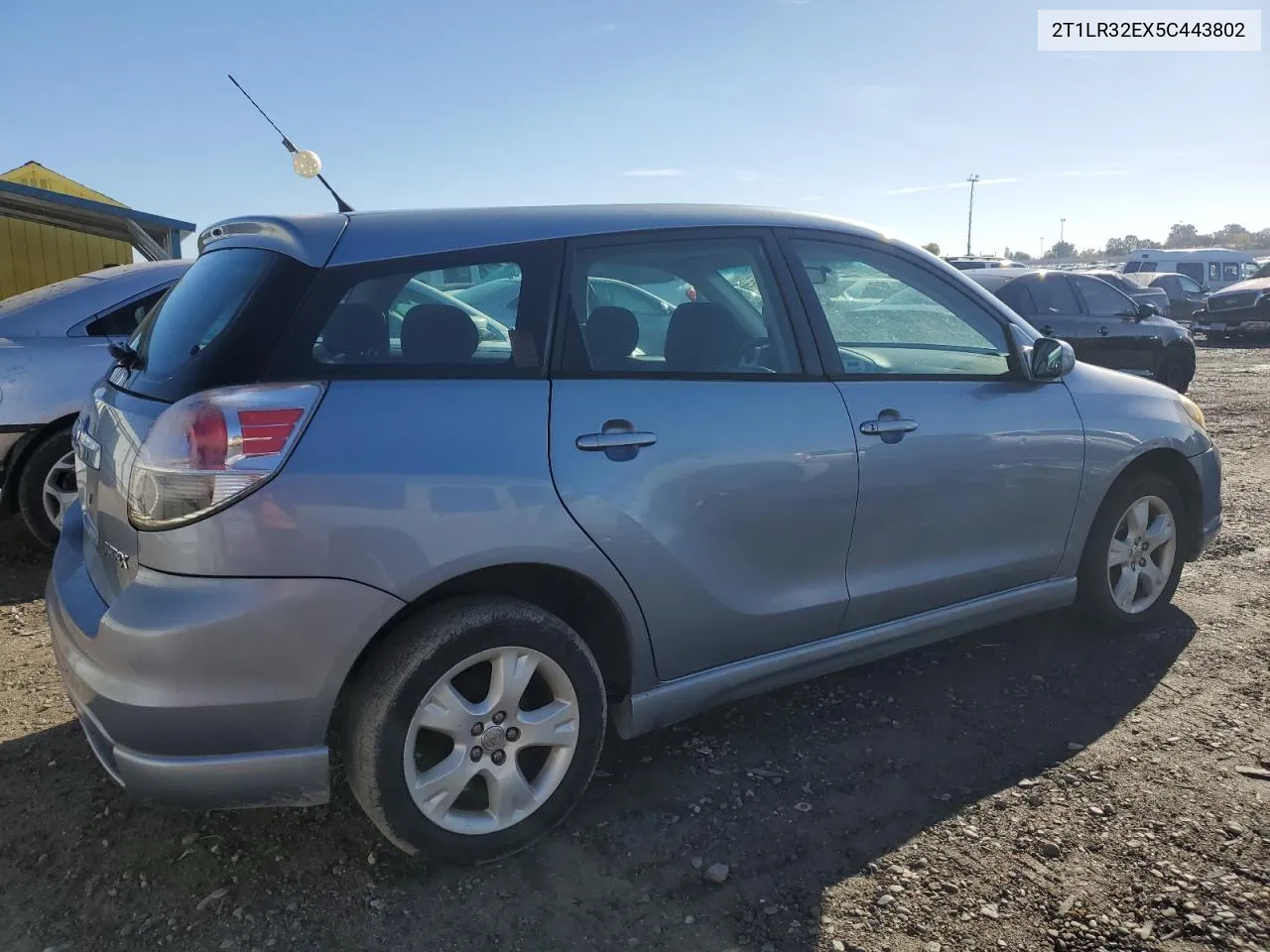 2005 Toyota Corolla Matrix Base VIN: 2T1LR32EX5C443802 Lot: 80503714