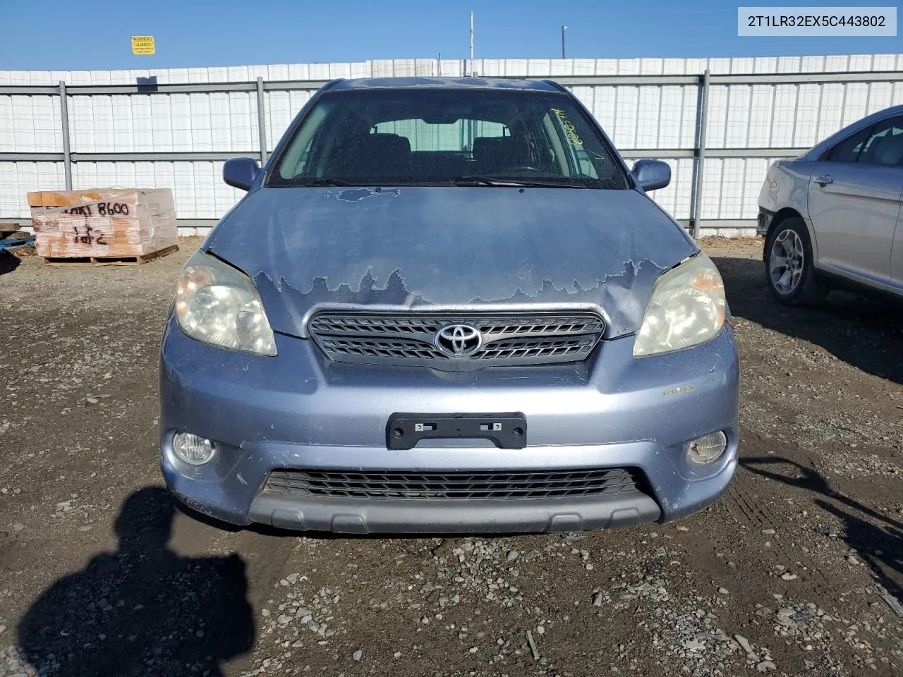 2005 Toyota Corolla Matrix Base VIN: 2T1LR32EX5C443802 Lot: 80503714