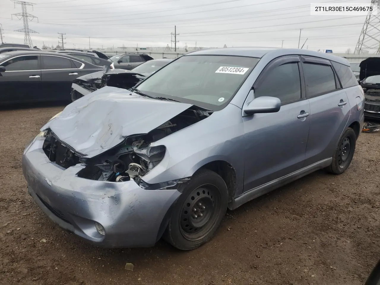 2005 Toyota Corolla Matrix Base VIN: 2T1LR30E15C469675 Lot: 80512384