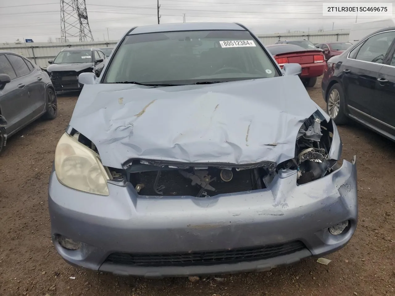 2005 Toyota Corolla Matrix Base VIN: 2T1LR30E15C469675 Lot: 80512384