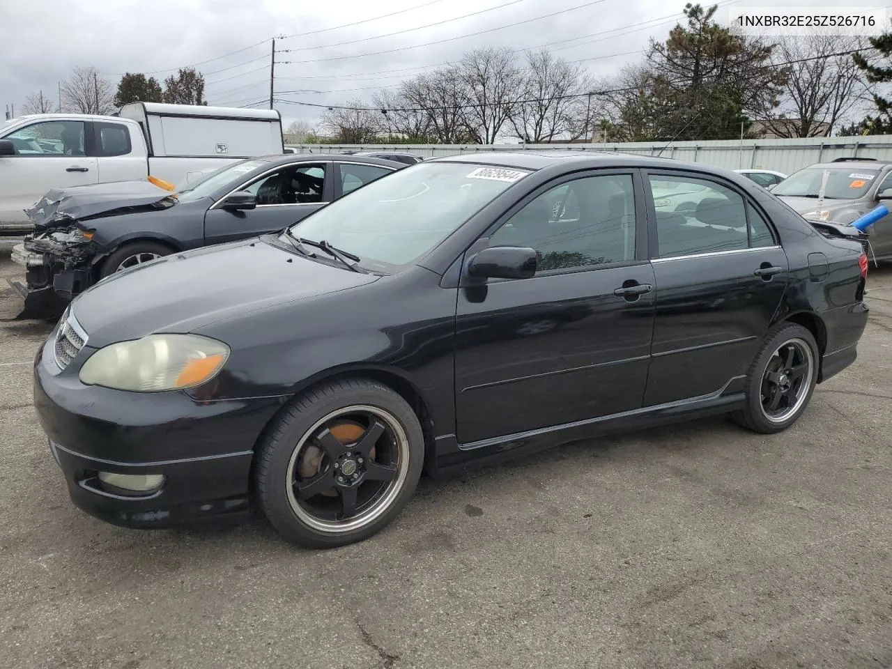 2005 Toyota Corolla Ce VIN: 1NXBR32E25Z526716 Lot: 80629544