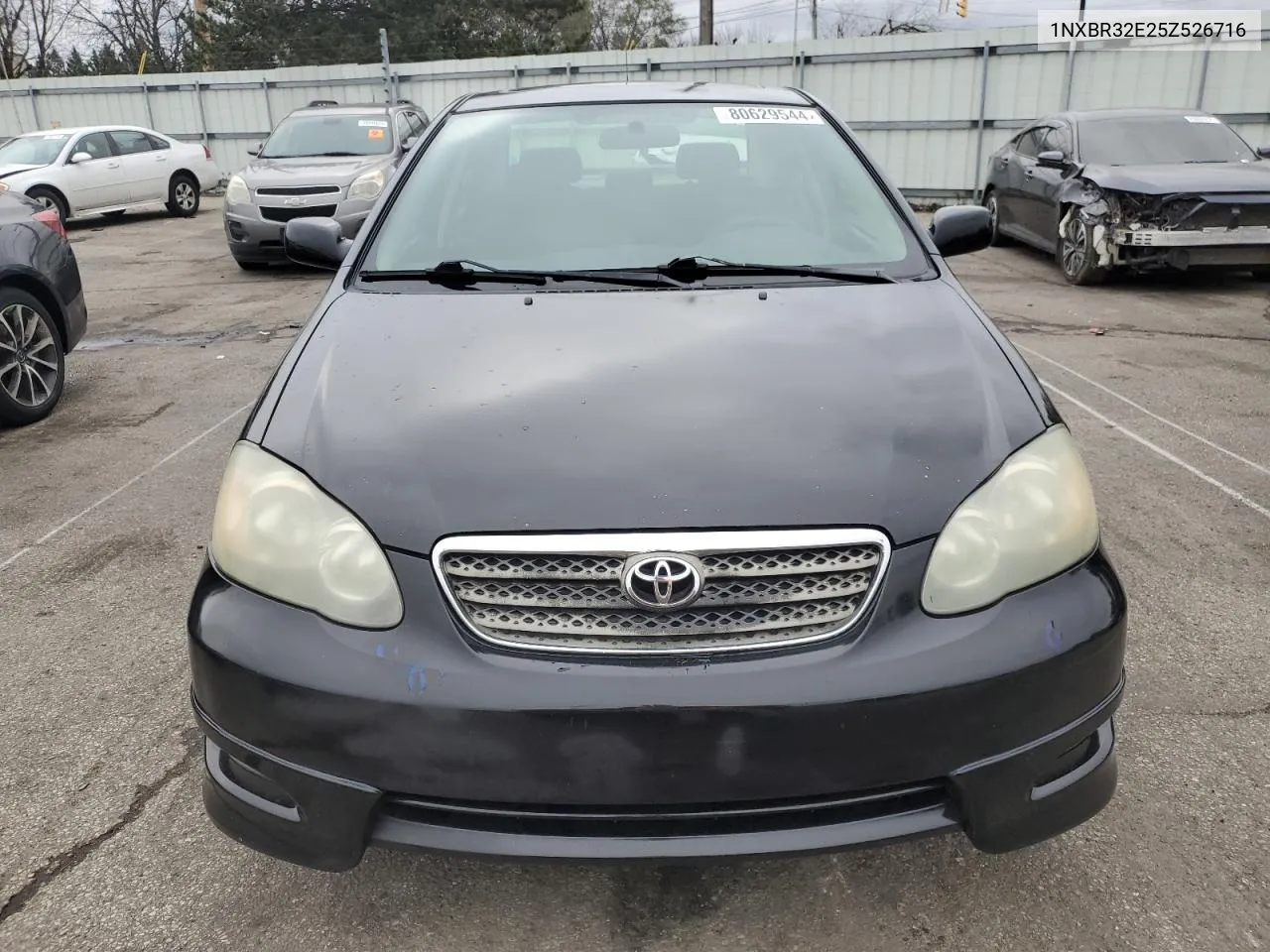 2005 Toyota Corolla Ce VIN: 1NXBR32E25Z526716 Lot: 80629544