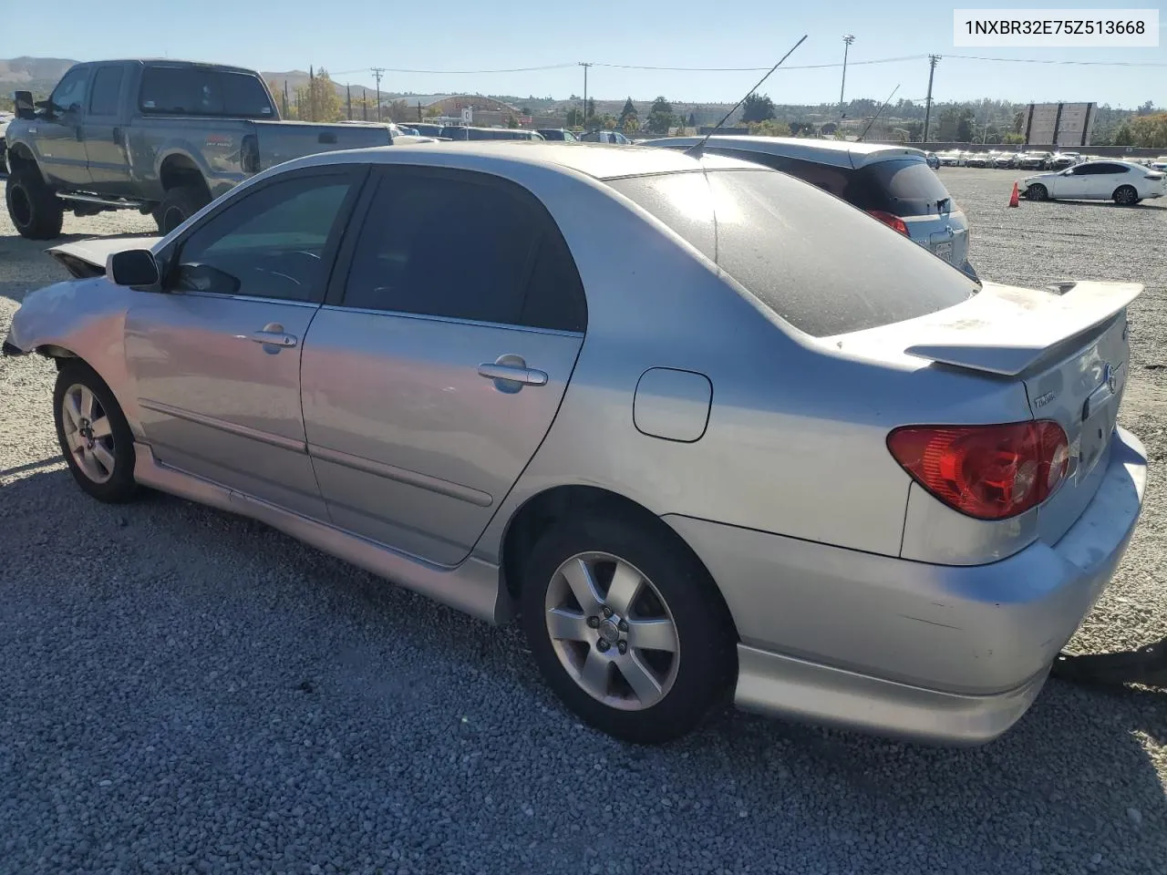 2005 Toyota Corolla Ce VIN: 1NXBR32E75Z513668 Lot: 80744404