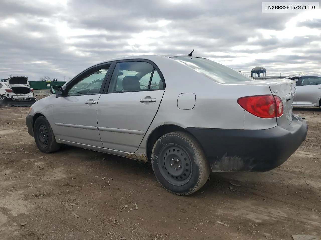 2005 Toyota Corolla Ce VIN: 1NXBR32E15Z371110 Lot: 80821834