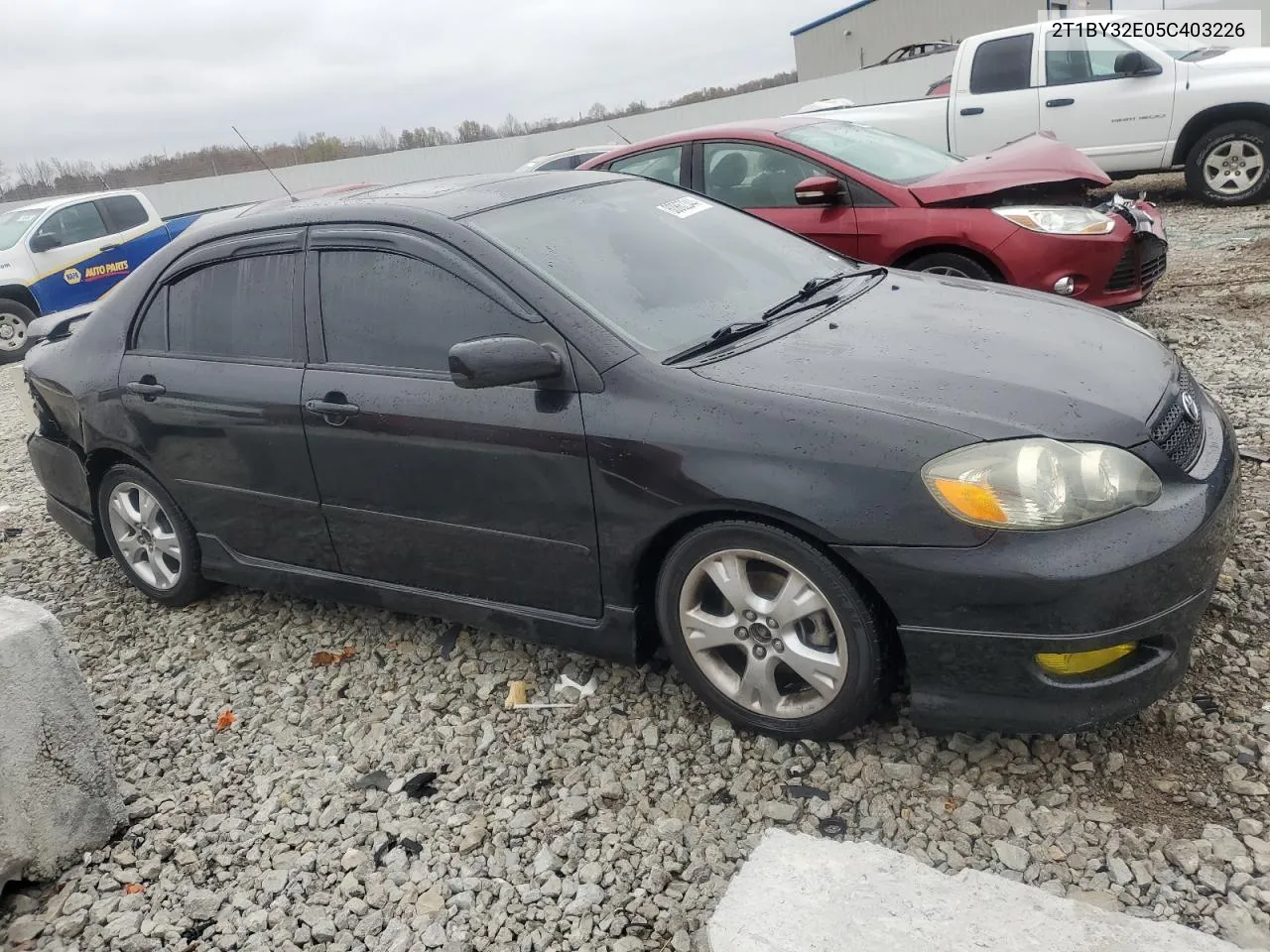 2005 Toyota Corolla Xrs VIN: 2T1BY32E05C403226 Lot: 80862344