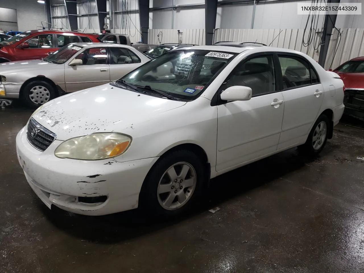 1NXBR32E15Z443309 2005 Toyota Corolla Ce