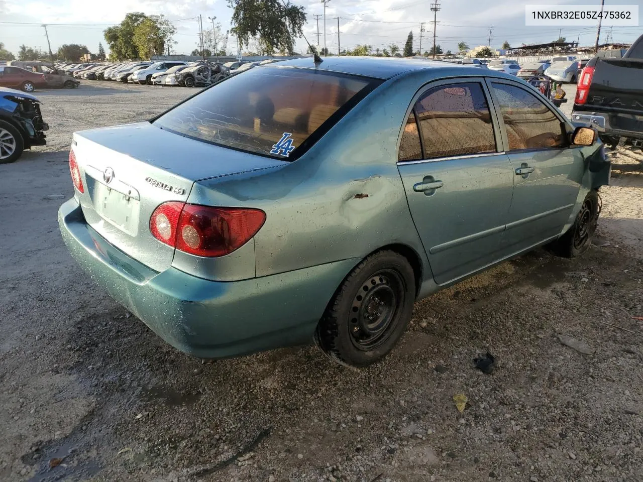 2005 Toyota Corolla Ce VIN: 1NXBR32E05Z475362 Lot: 81196054