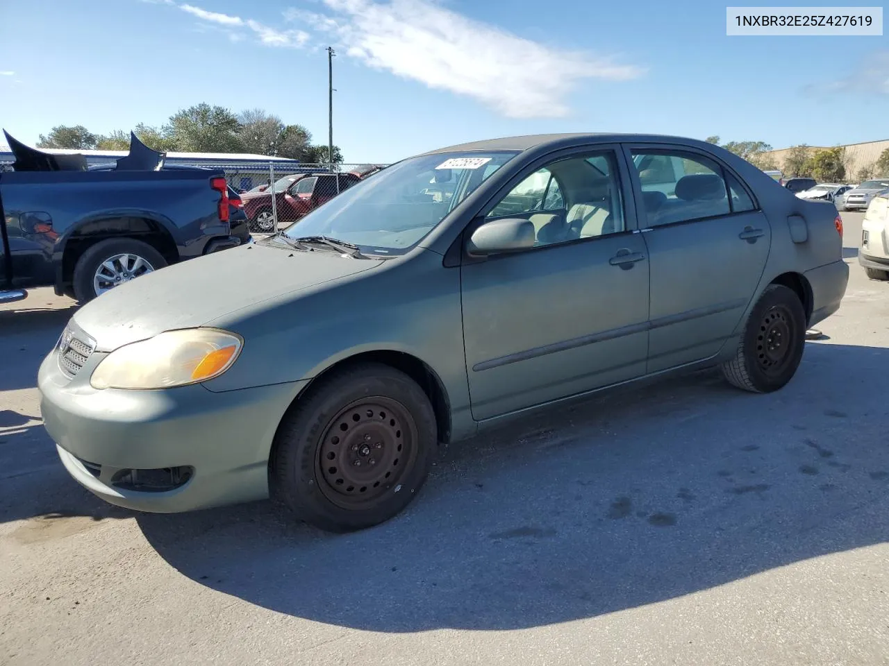 2005 Toyota Corolla Ce VIN: 1NXBR32E25Z427619 Lot: 81225574