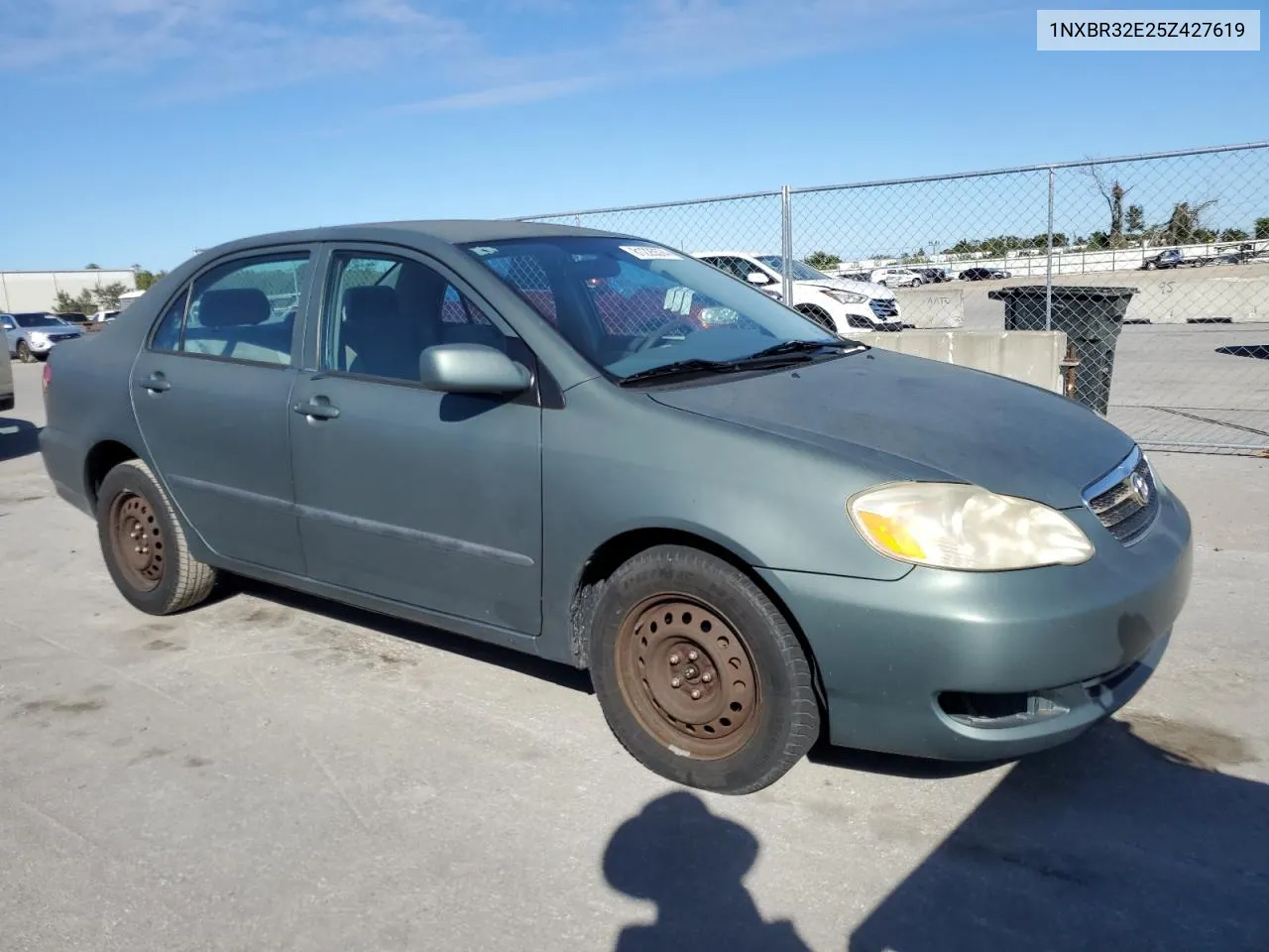 2005 Toyota Corolla Ce VIN: 1NXBR32E25Z427619 Lot: 81225574