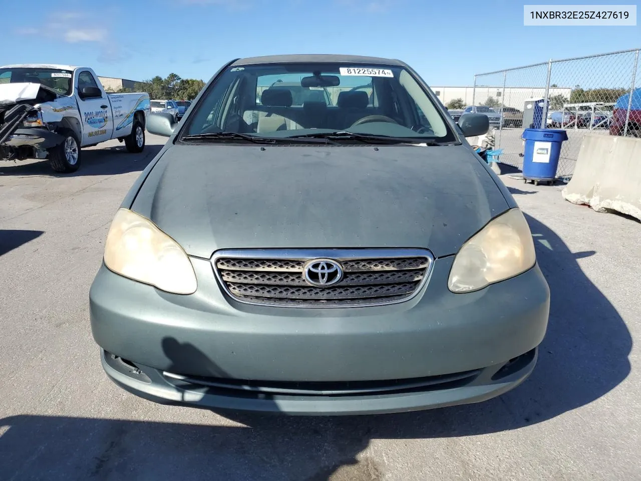 2005 Toyota Corolla Ce VIN: 1NXBR32E25Z427619 Lot: 81225574