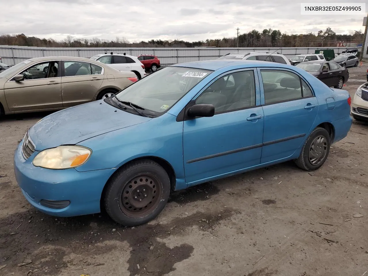 2005 Toyota Corolla Ce VIN: 1NXBR32E05Z499905 Lot: 81276204