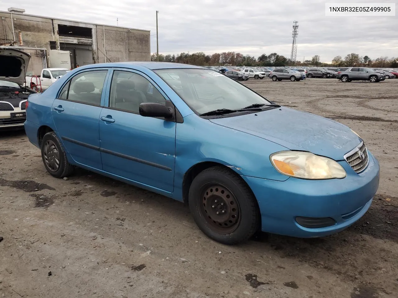 2005 Toyota Corolla Ce VIN: 1NXBR32E05Z499905 Lot: 81276204