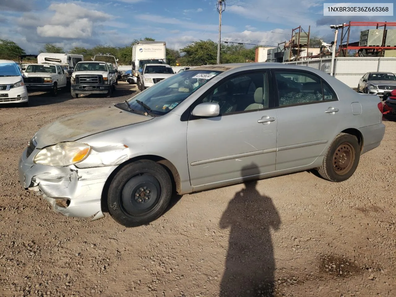 2006 Toyota Corolla Ce VIN: 1NXBR30E36Z665368 Lot: 47645634