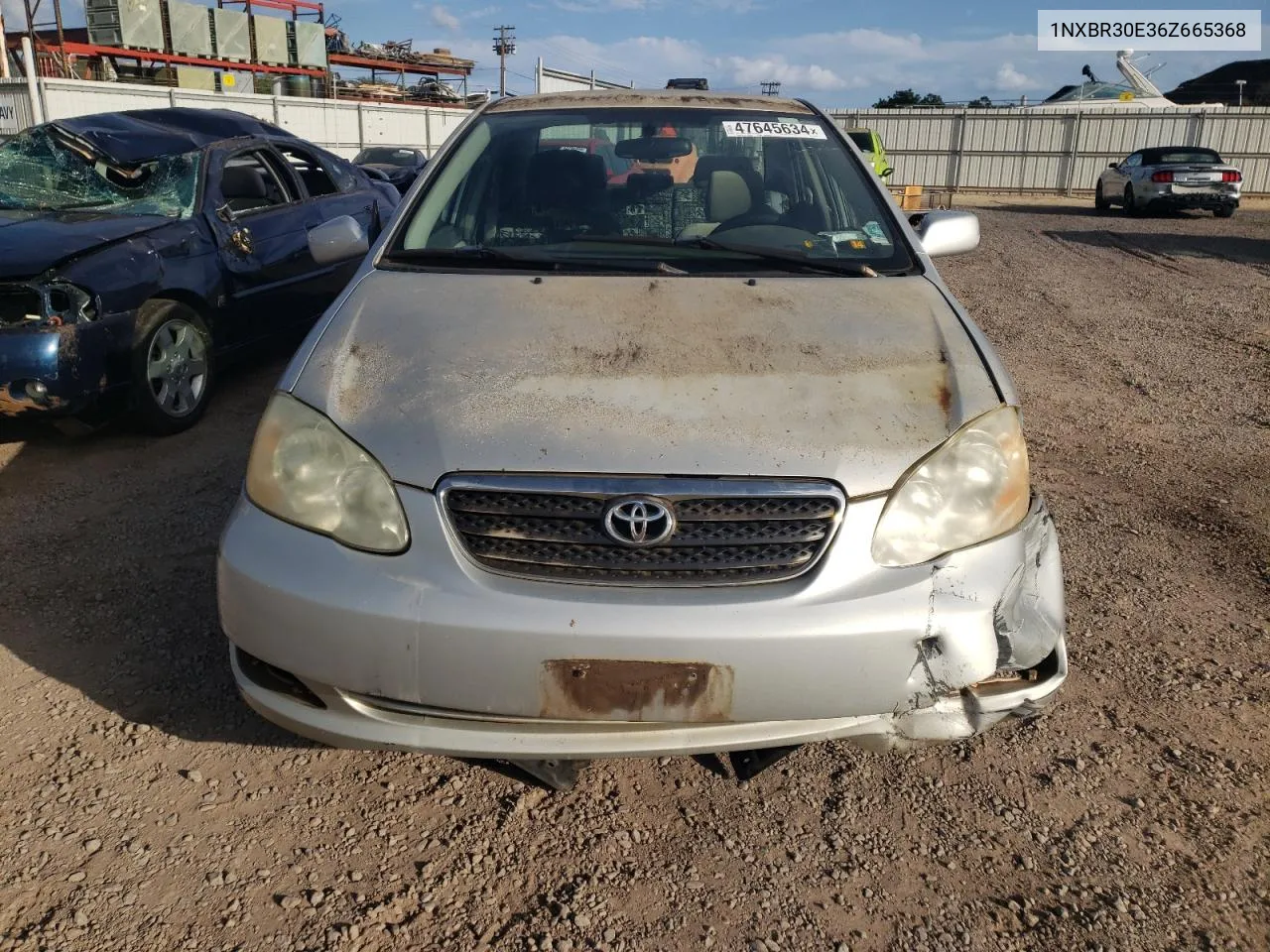 2006 Toyota Corolla Ce VIN: 1NXBR30E36Z665368 Lot: 47645634