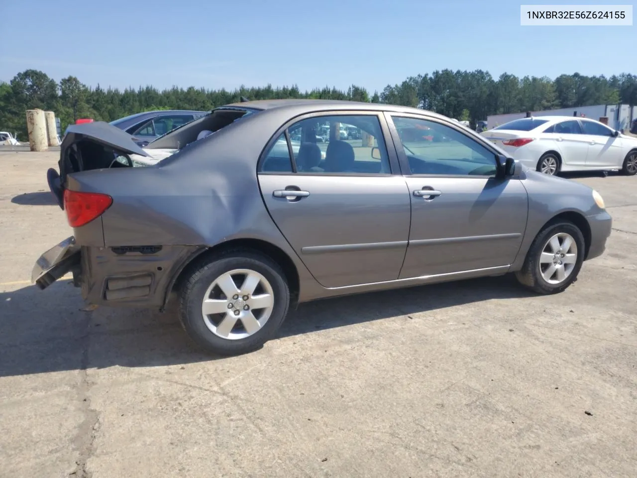 2006 Toyota Corolla Ce VIN: 1NXBR32E56Z624155 Lot: 52173524