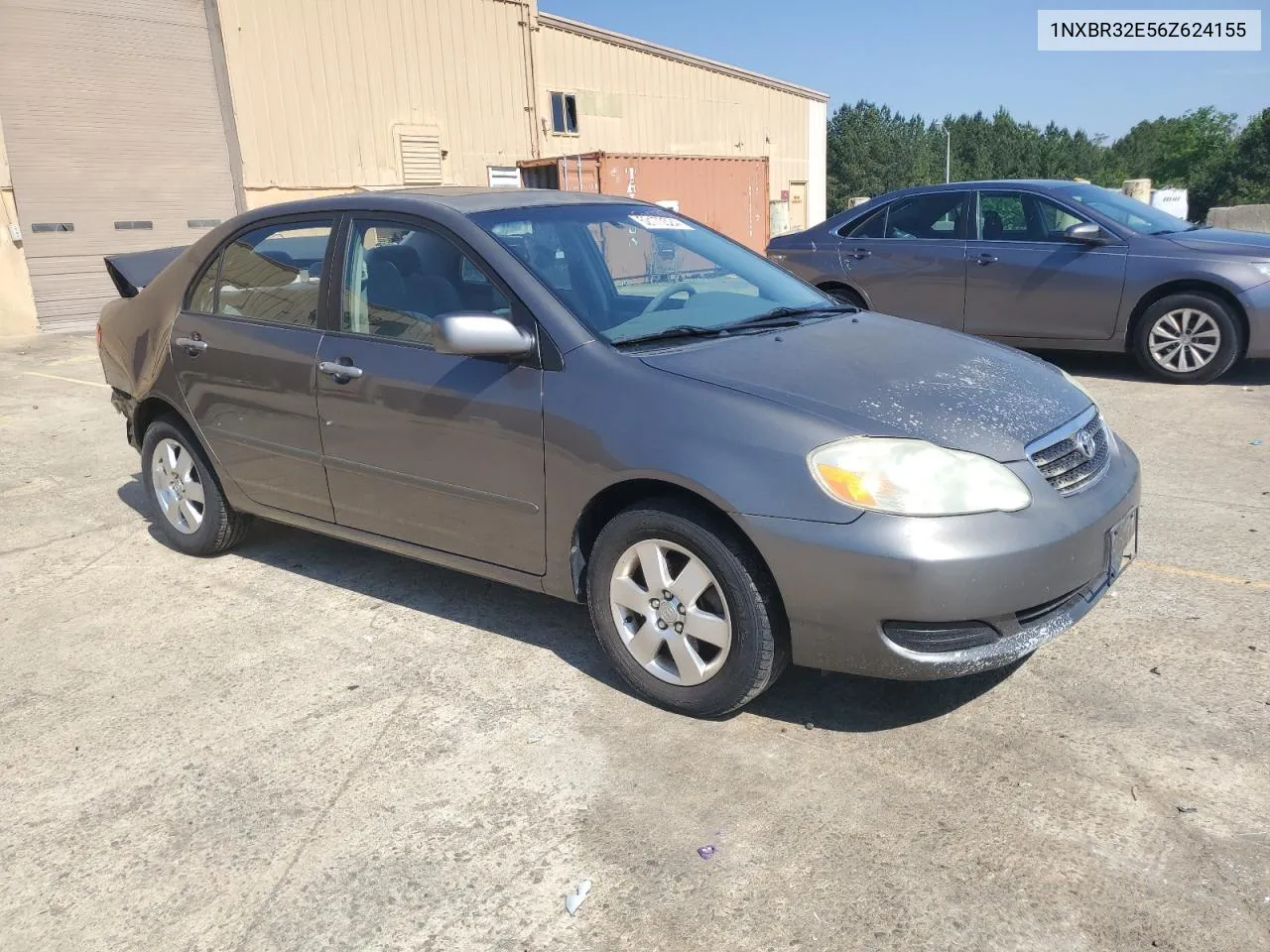 2006 Toyota Corolla Ce VIN: 1NXBR32E56Z624155 Lot: 52173524