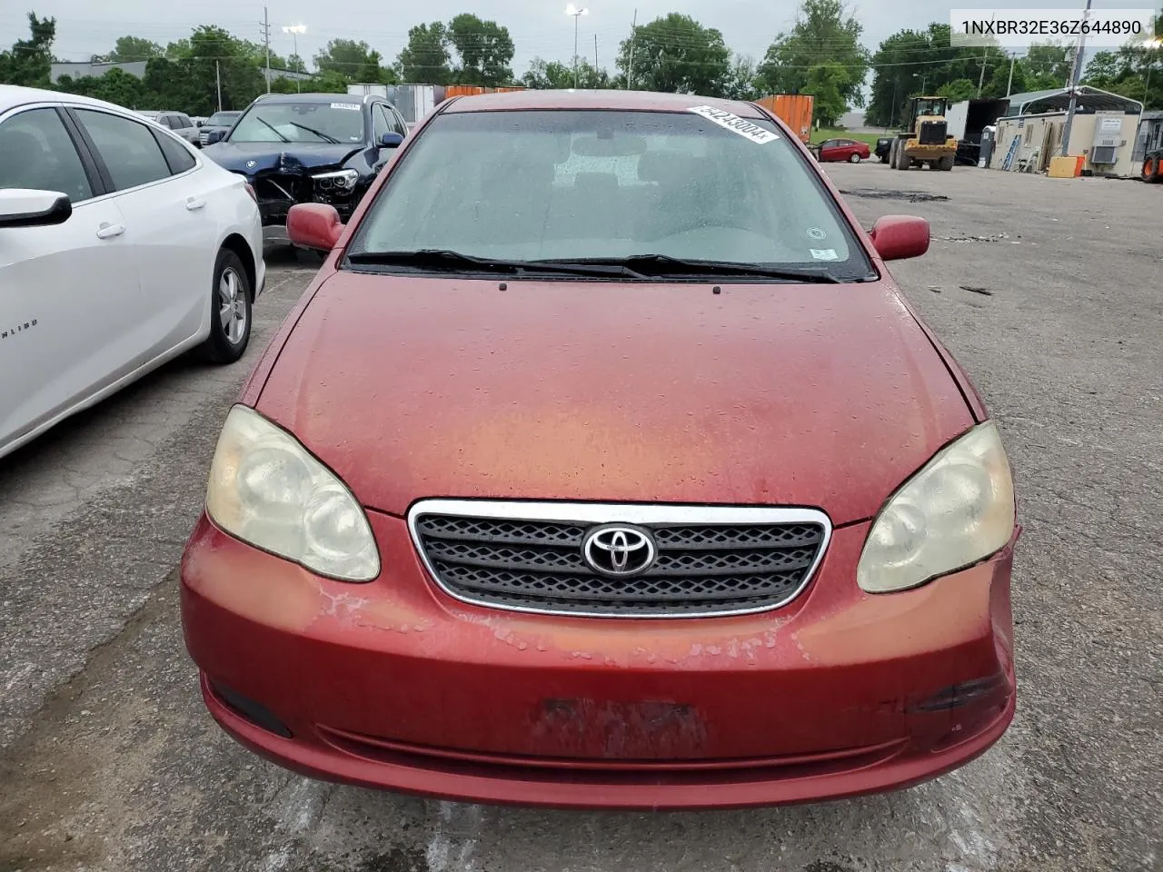 2006 Toyota Corolla Ce VIN: 1NXBR32E36Z644890 Lot: 54243004