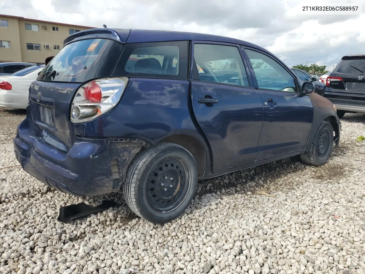 2006 Toyota Corolla Matrix Xr VIN: 2T1KR32E06C588957 Lot: 62513294