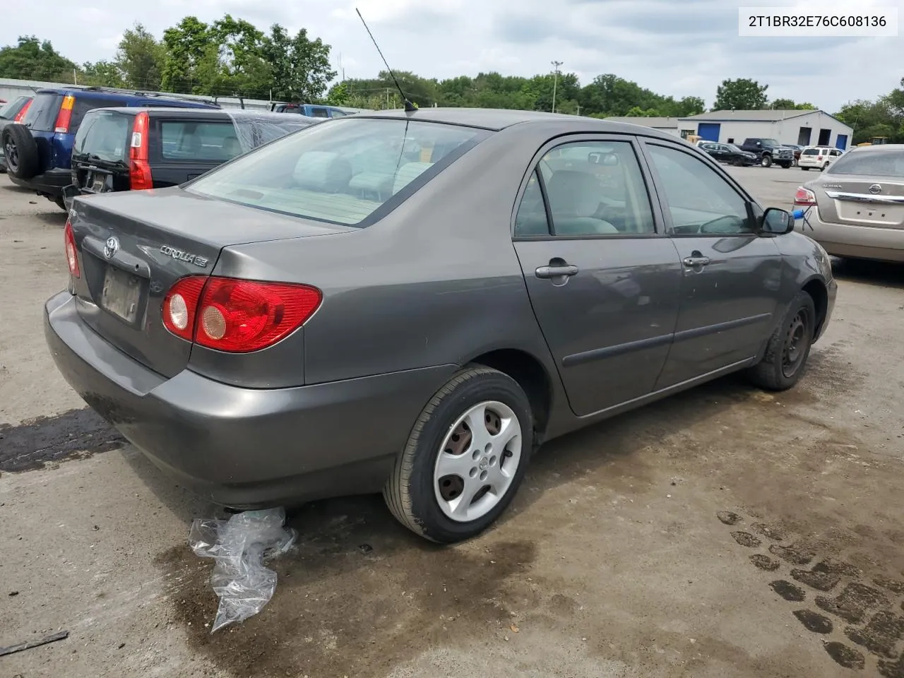 2006 Toyota Corolla Ce VIN: 2T1BR32E76C608136 Lot: 63832234