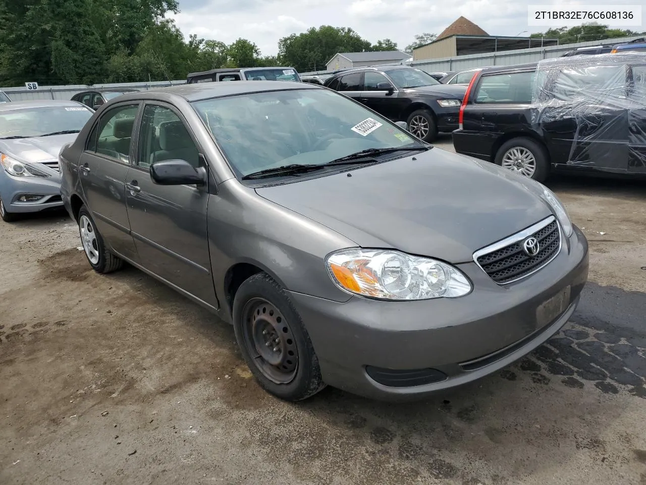 2006 Toyota Corolla Ce VIN: 2T1BR32E76C608136 Lot: 63832234