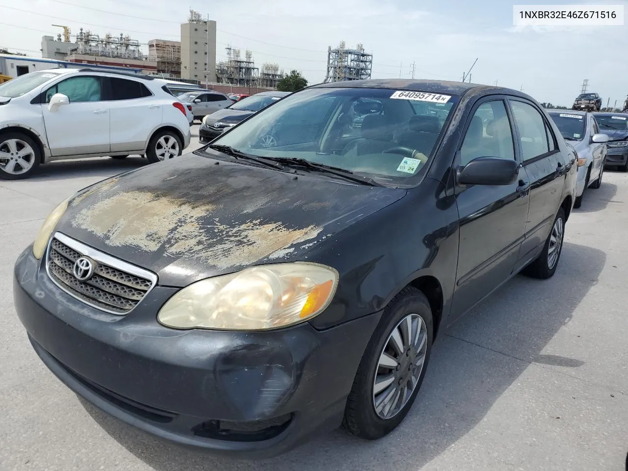 2006 Toyota Corolla Ce VIN: 1NXBR32E46Z671516 Lot: 64095714