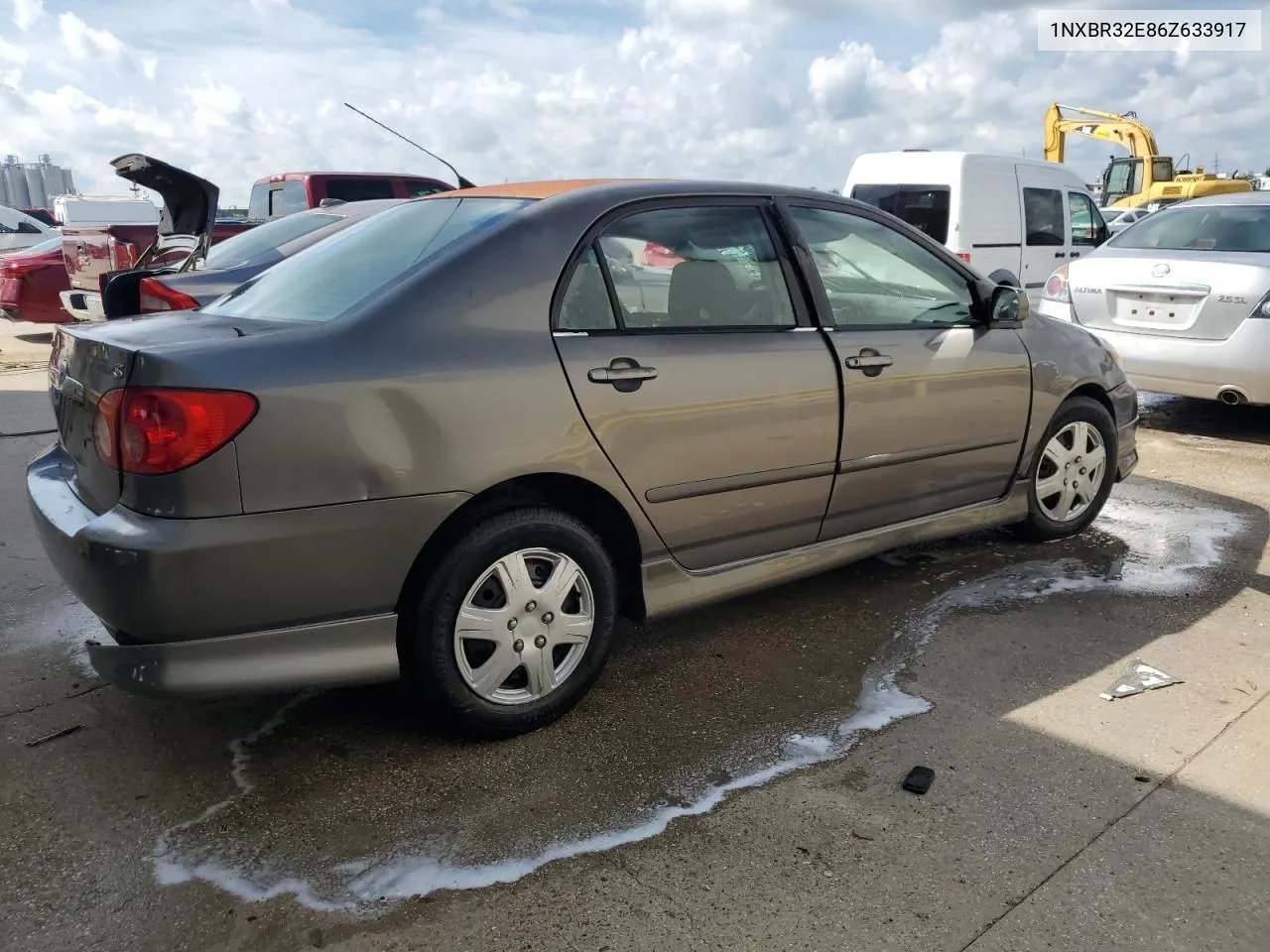 2006 Toyota Corolla Ce VIN: 1NXBR32E86Z633917 Lot: 64984154