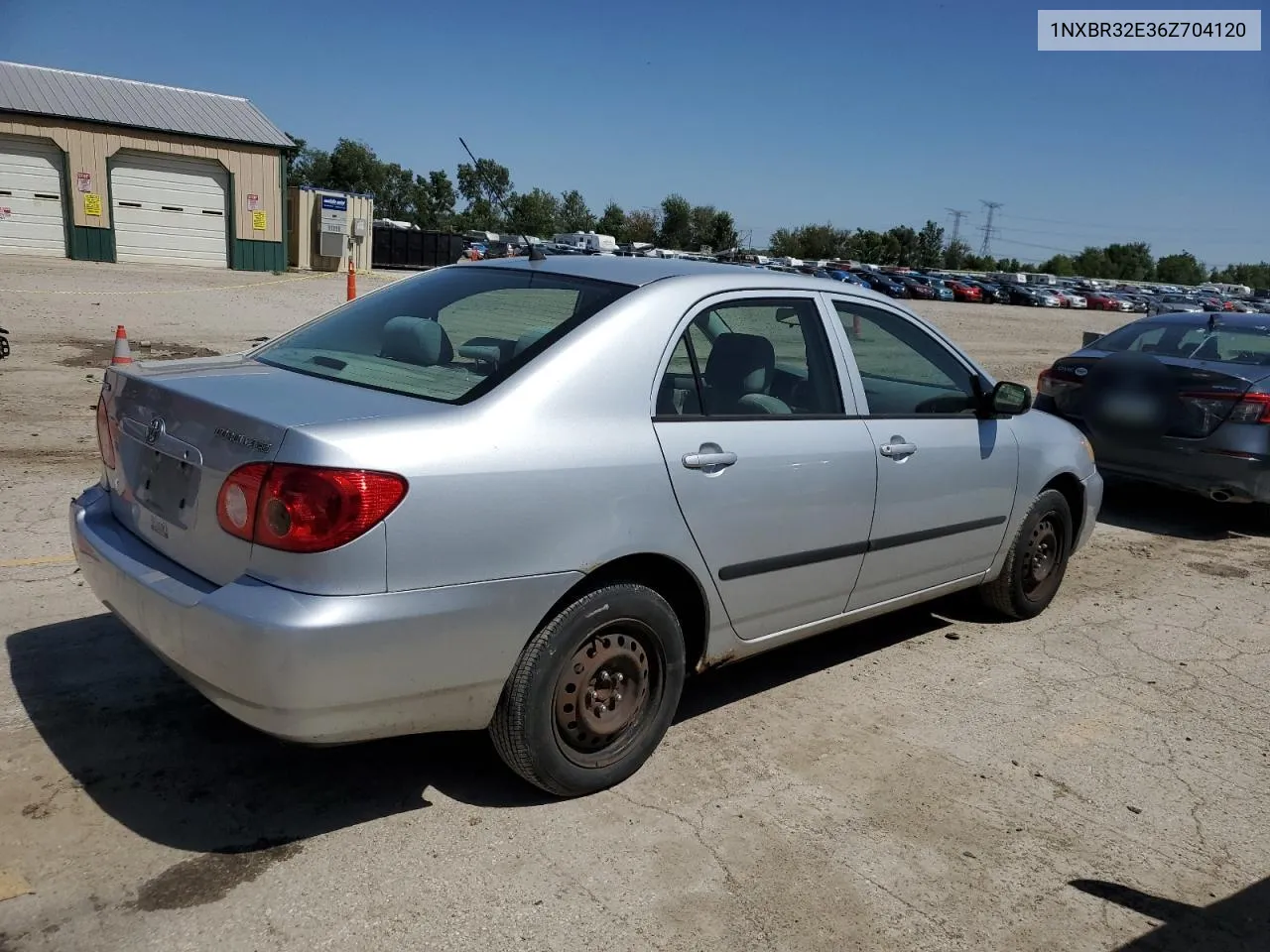 2006 Toyota Corolla Ce VIN: 1NXBR32E36Z704120 Lot: 65467334