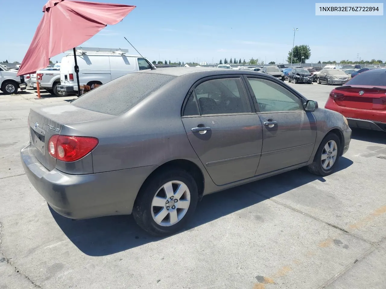 2006 Toyota Corolla Ce VIN: 1NXBR32E76Z722894 Lot: 66003934