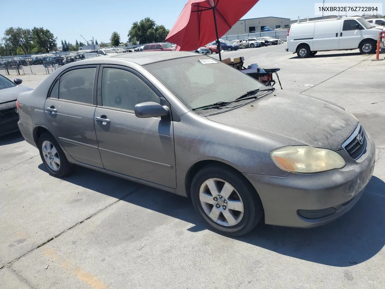 2006 Toyota Corolla Ce VIN: 1NXBR32E76Z722894 Lot: 66003934