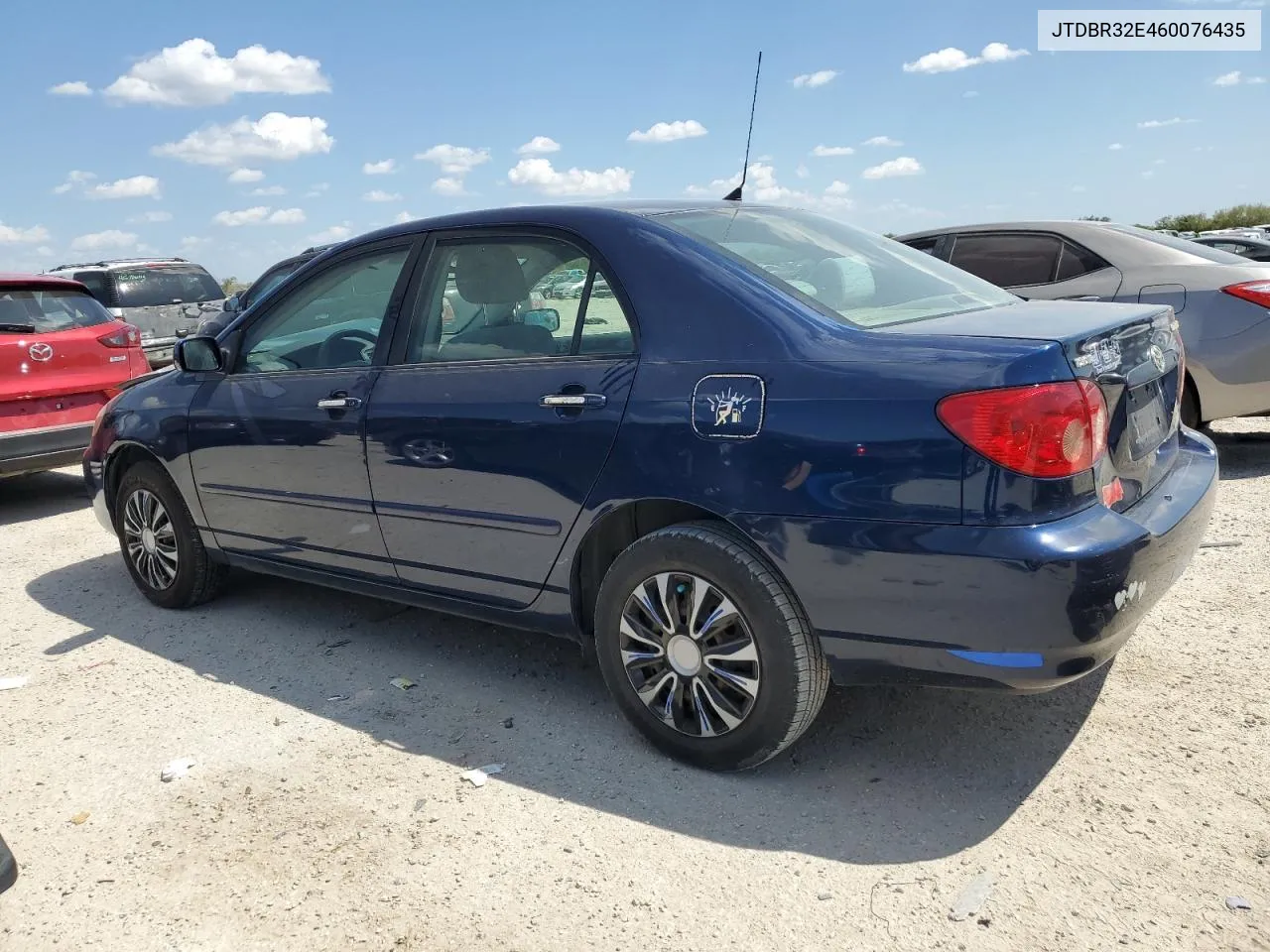 2006 Toyota Corolla Ce VIN: JTDBR32E460076435 Lot: 66800033