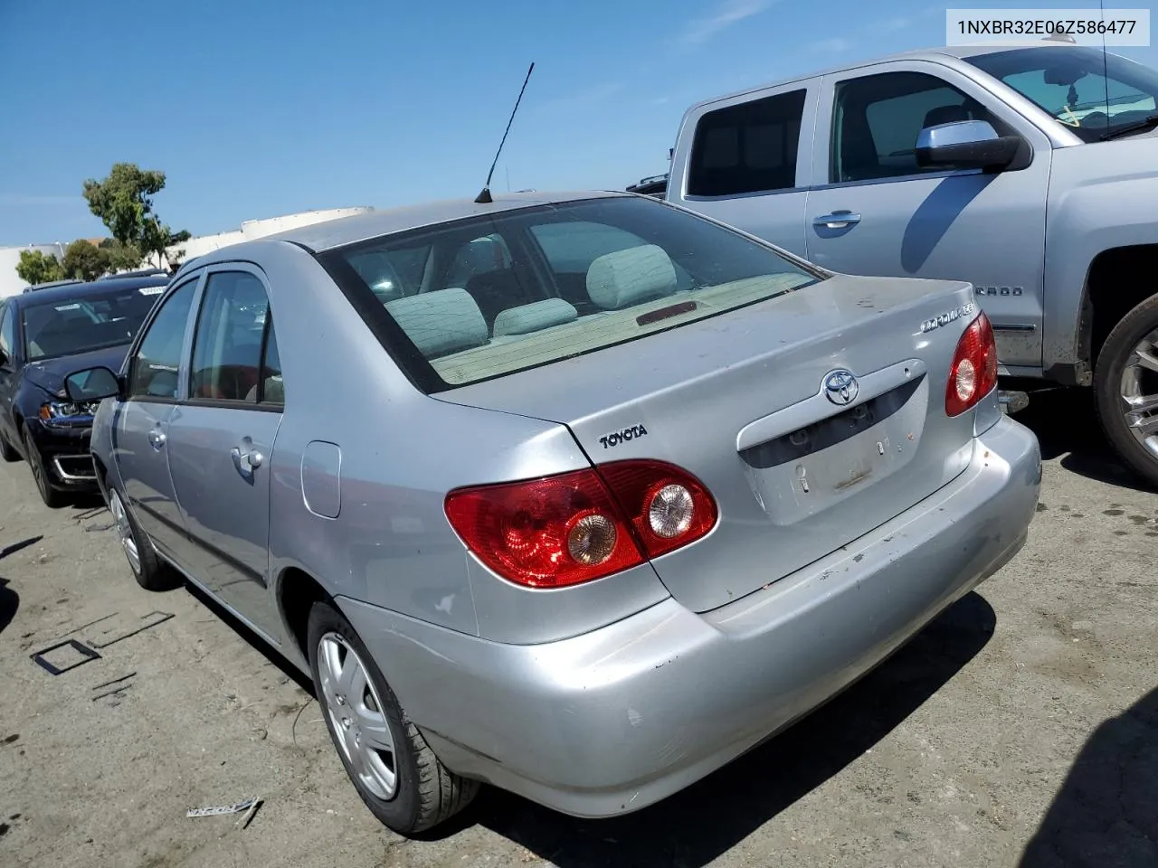 2006 Toyota Corolla Ce VIN: 1NXBR32E06Z586477 Lot: 66936454