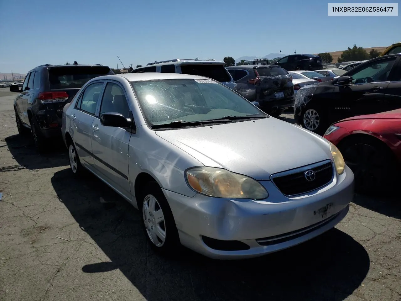 1NXBR32E06Z586477 2006 Toyota Corolla Ce