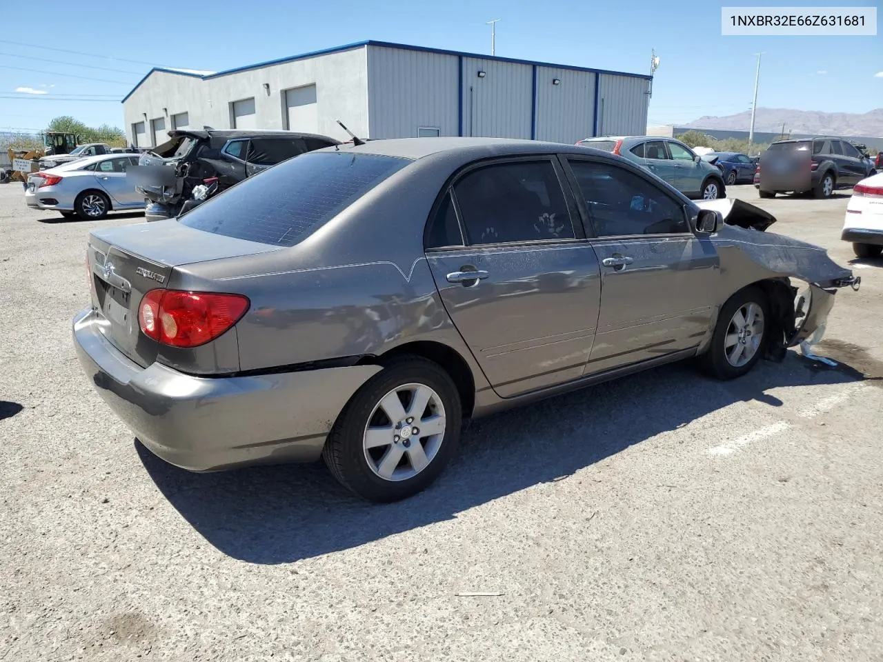 2006 Toyota Corolla Ce VIN: 1NXBR32E66Z631681 Lot: 67095214