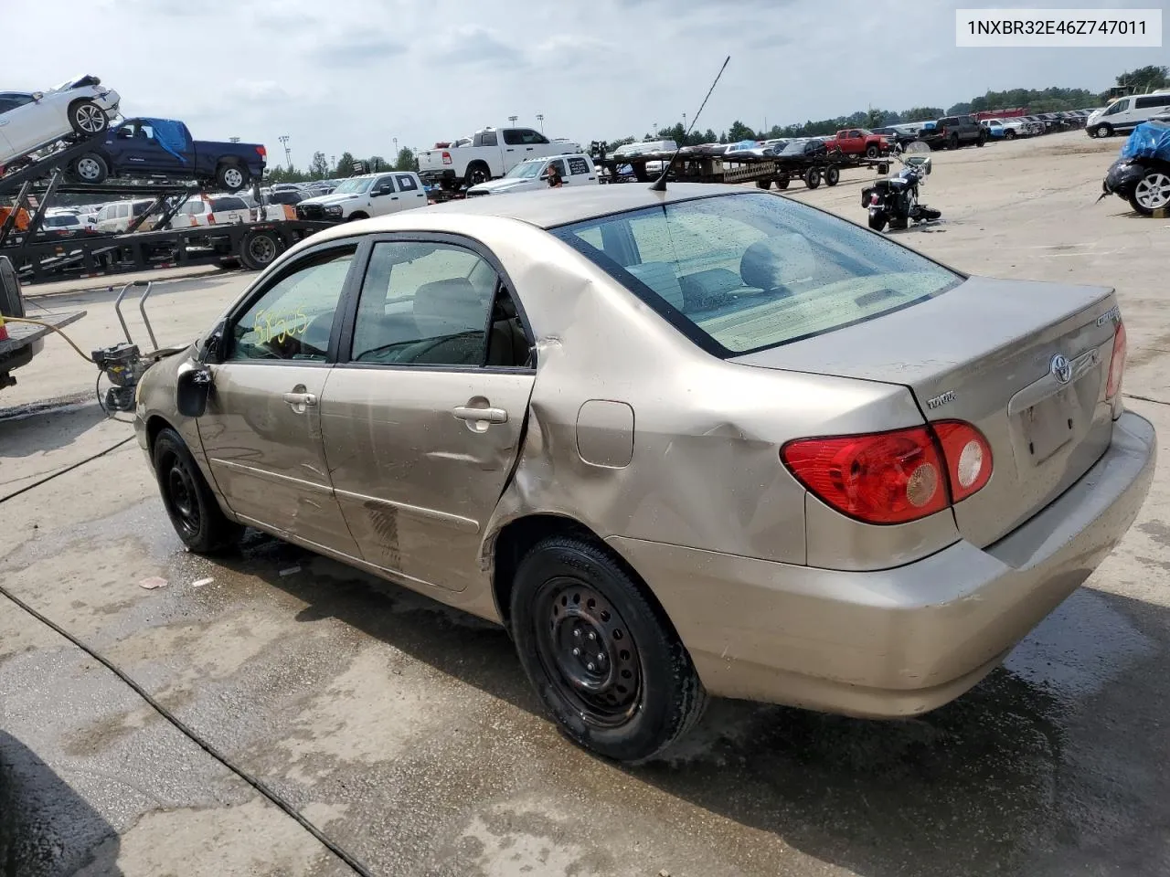 2006 Toyota Corolla Ce VIN: 1NXBR32E46Z747011 Lot: 67332154