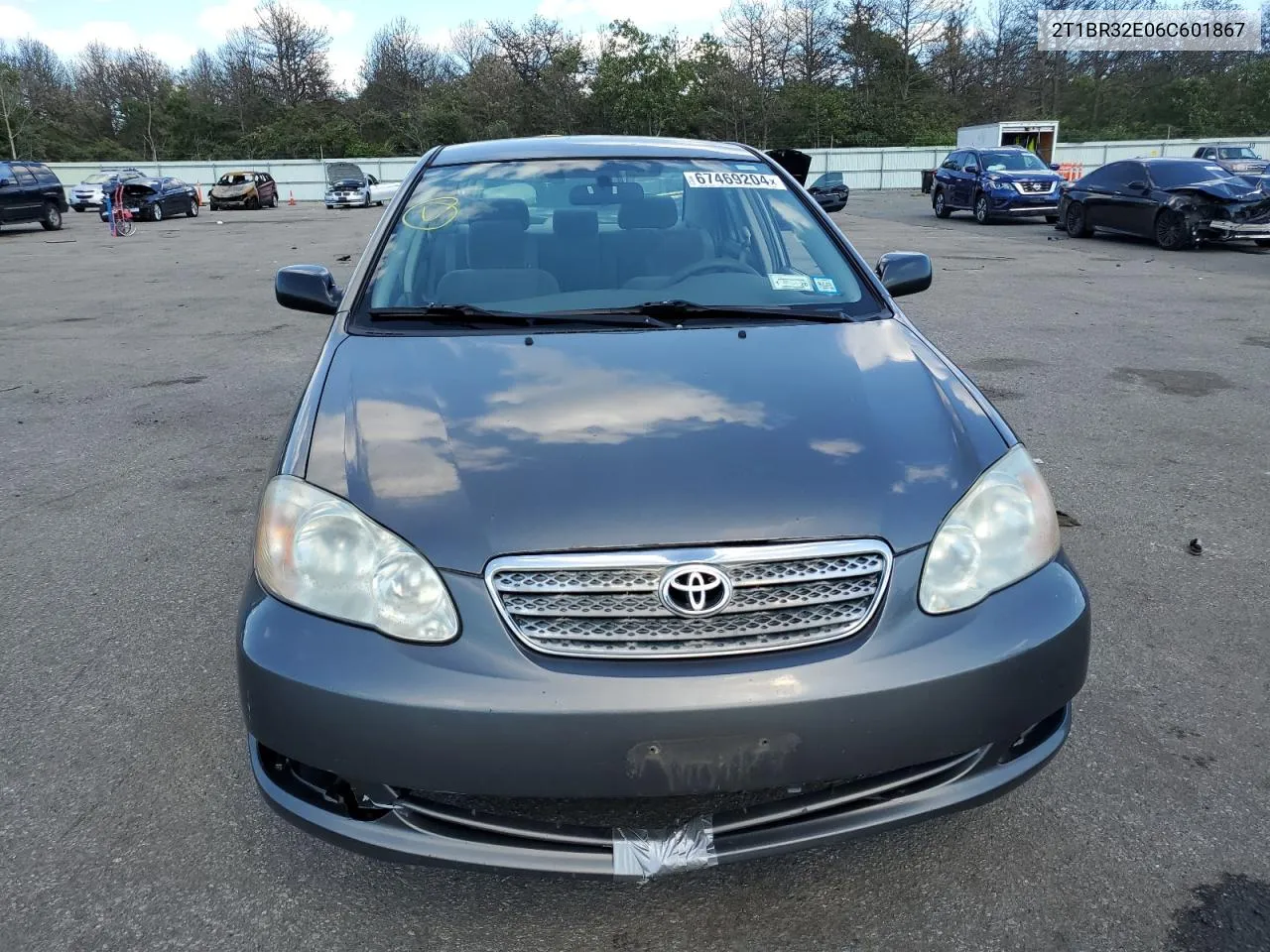 2006 Toyota Corolla Ce VIN: 2T1BR32E06C601867 Lot: 67469204