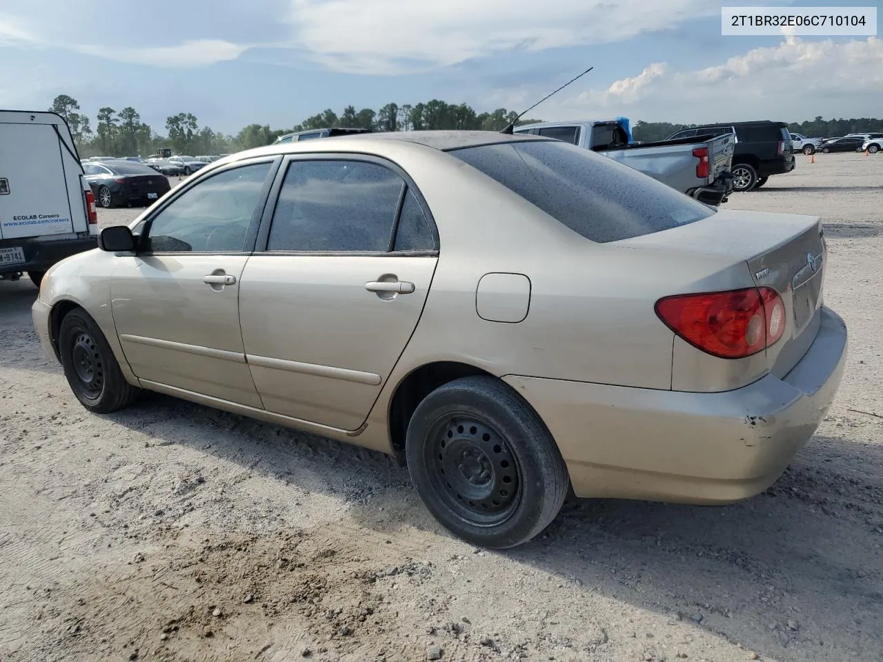 2006 Toyota Corolla Ce VIN: 2T1BR32E06C710104 Lot: 67688534