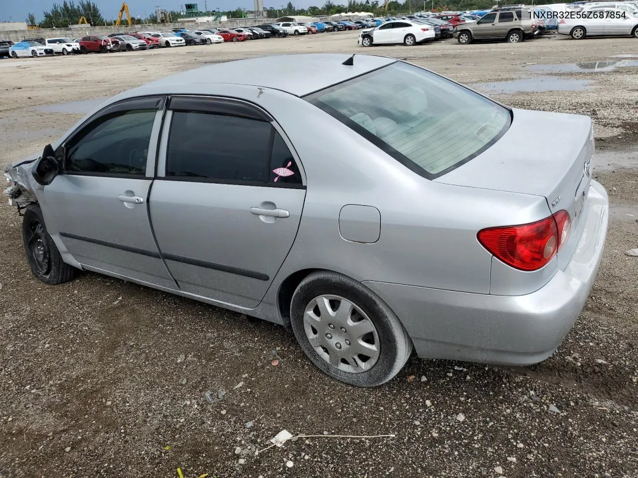 2006 Toyota Corolla Ce VIN: 1NXBR32E56Z687854 Lot: 67703874