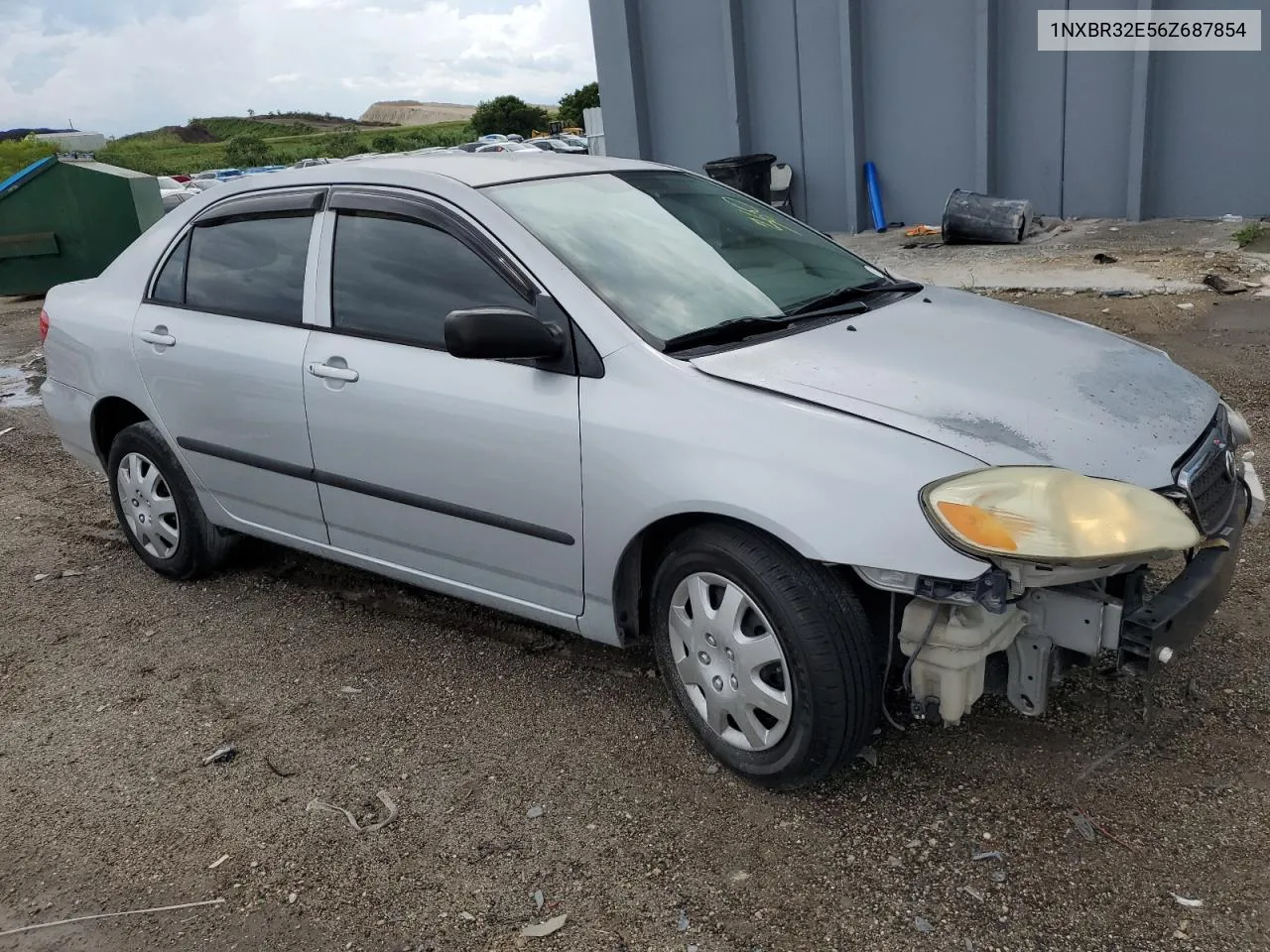 2006 Toyota Corolla Ce VIN: 1NXBR32E56Z687854 Lot: 67703874