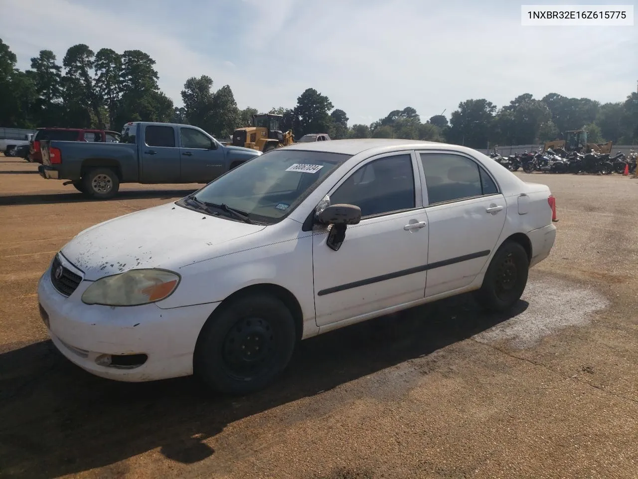 2006 Toyota Corolla Ce VIN: 1NXBR32E16Z615775 Lot: 68067034