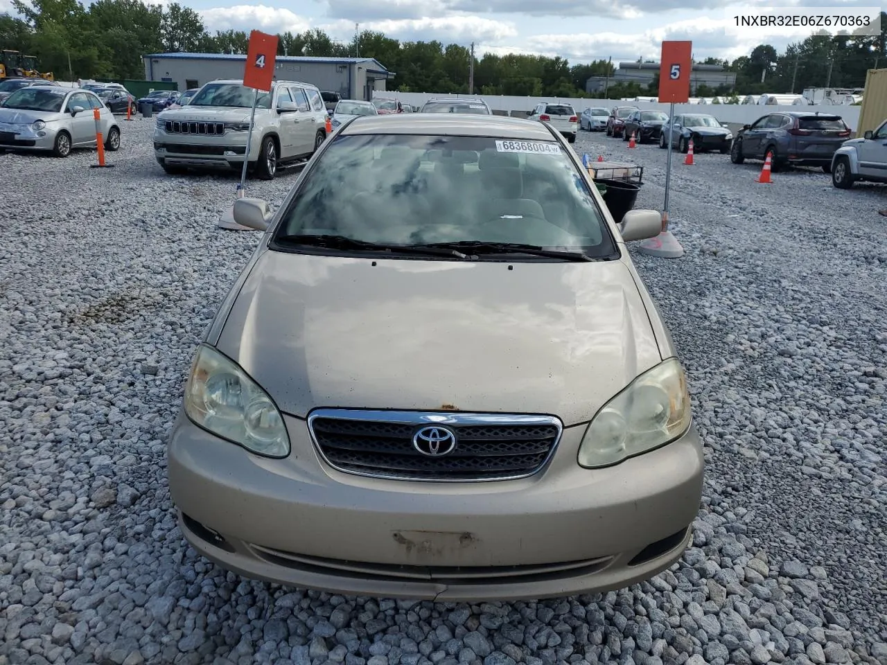 1NXBR32E06Z670363 2006 Toyota Corolla Ce