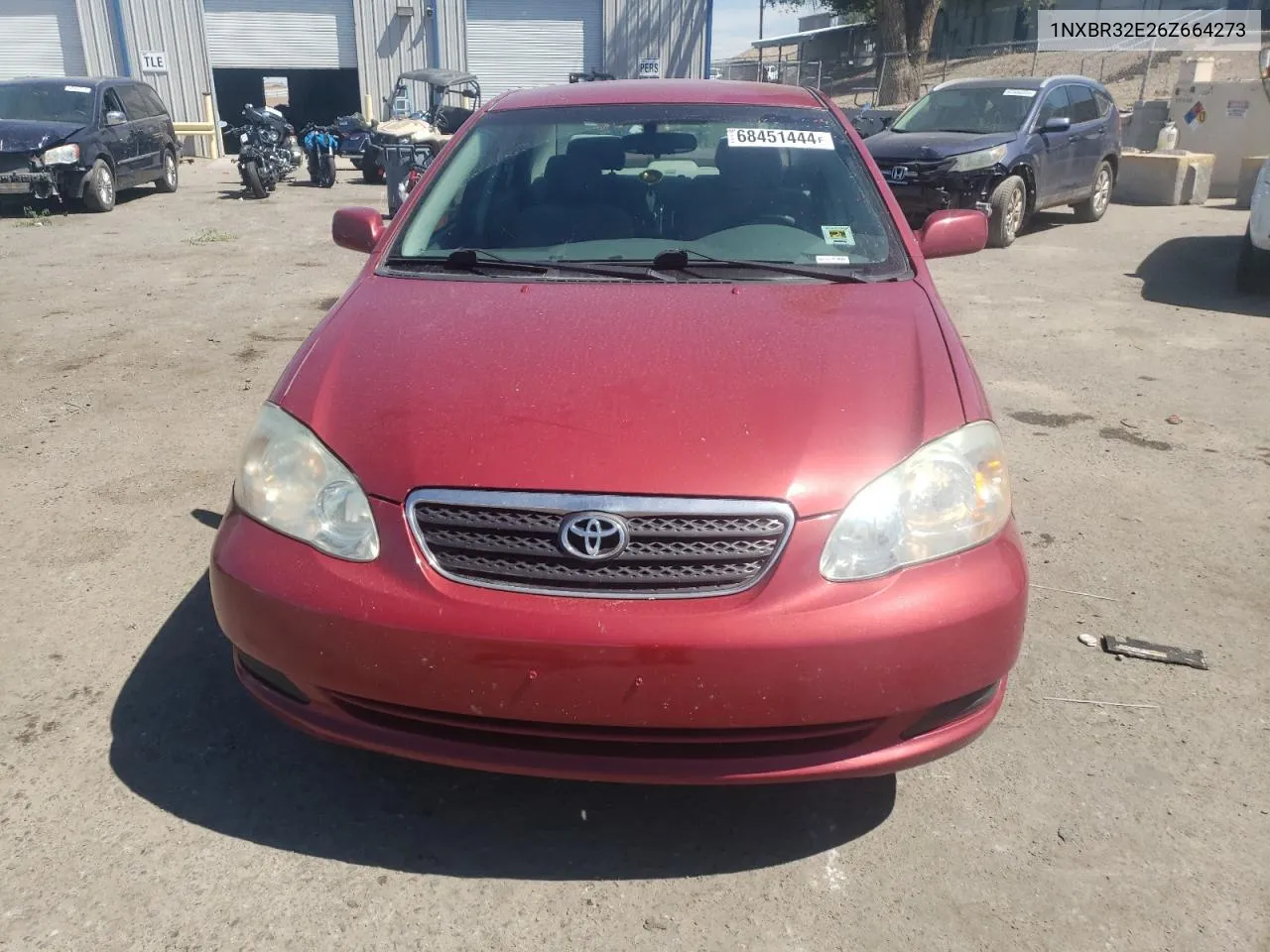 2006 Toyota Corolla Ce VIN: 1NXBR32E26Z664273 Lot: 68451444