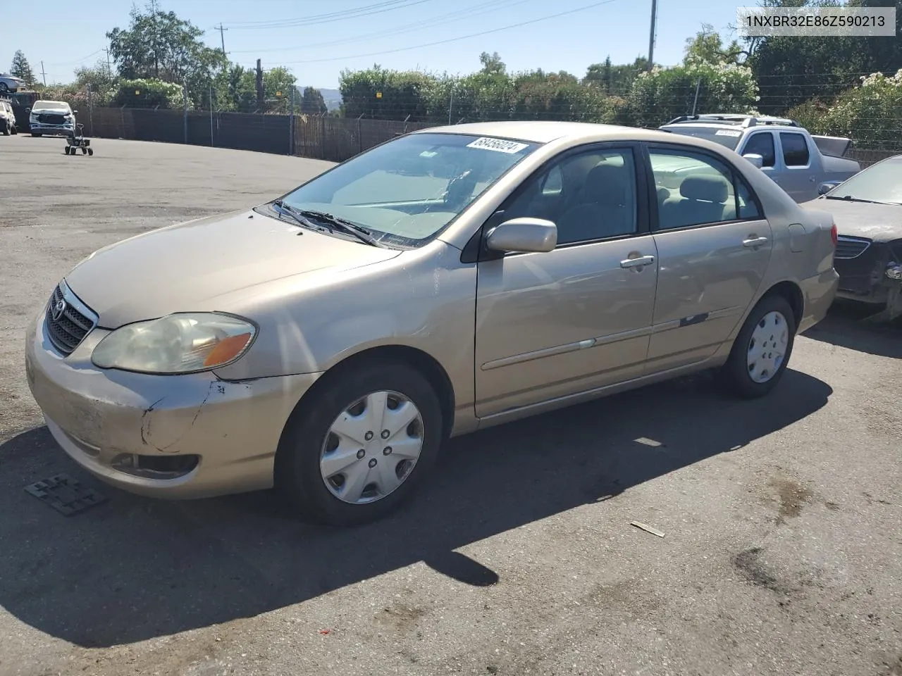 1NXBR32E86Z590213 2006 Toyota Corolla Ce