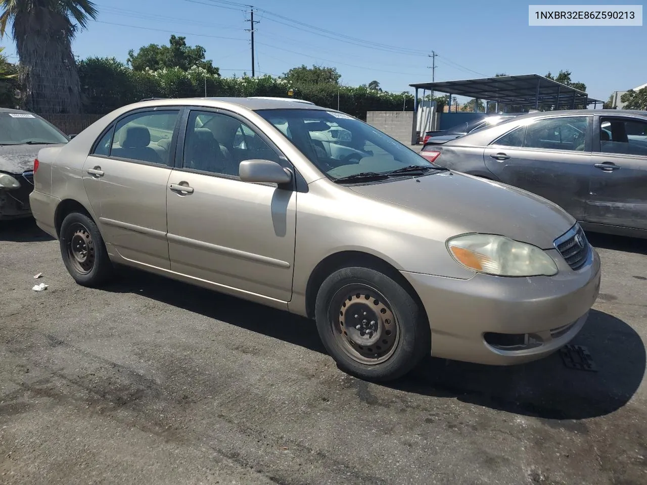 1NXBR32E86Z590213 2006 Toyota Corolla Ce