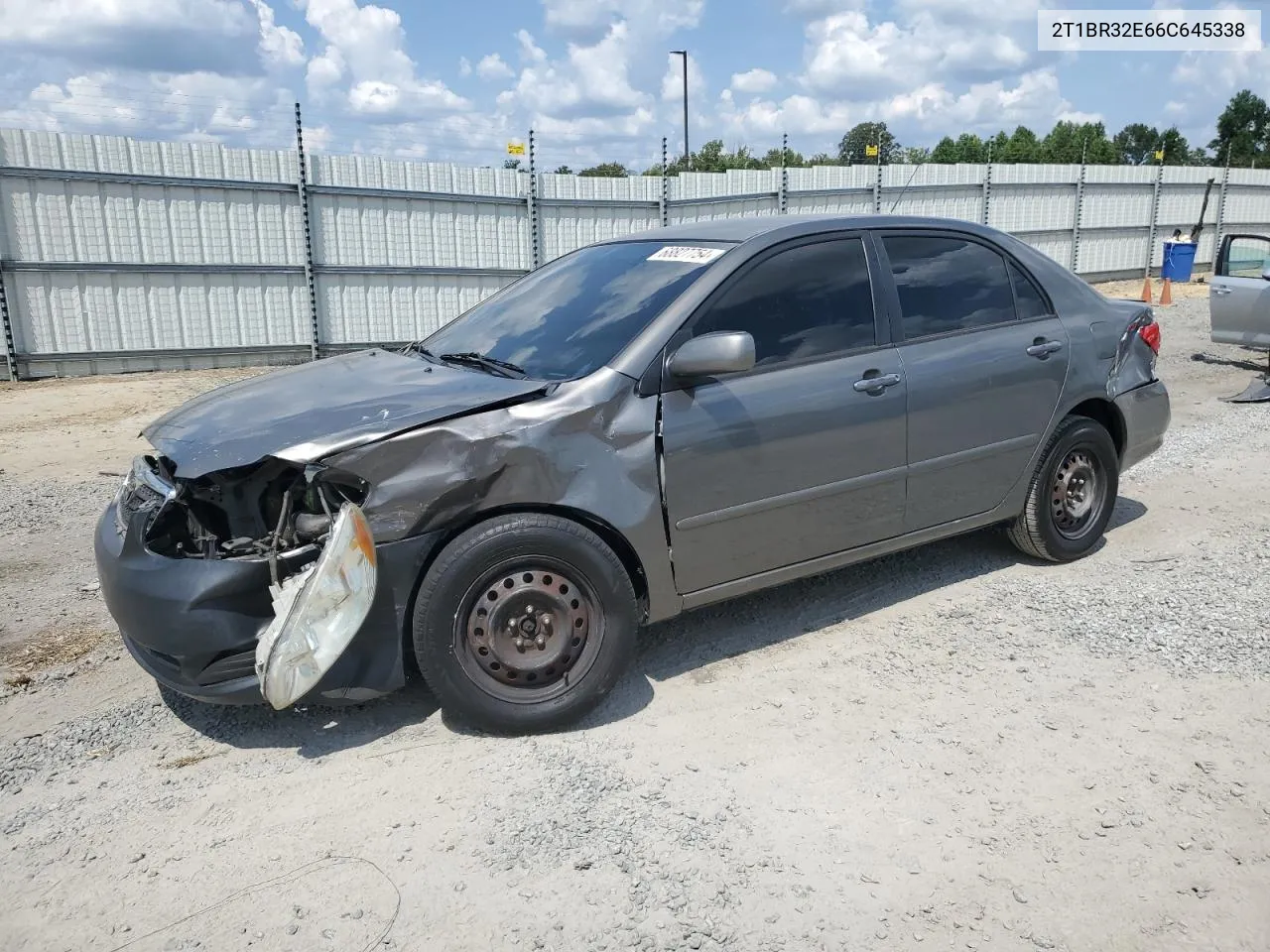 2006 Toyota Corolla Ce VIN: 2T1BR32E66C645338 Lot: 68827754